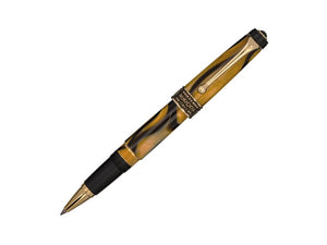 Aurora Afrika Rollerball pen, Limited Edition, Marbled resin, Gold trims, 527