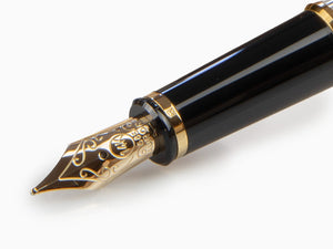 Aurora 88 Small Fountain Pen, Silver .925, Gold trim, 816