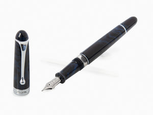 Aurora 88 Ebonite Blu Fountain Pen, Limited Edition, 888-CEB