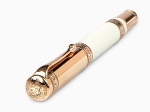 Aurora Dante Paradiso Fountain Pen, White, Limited Edition, 920-CPW