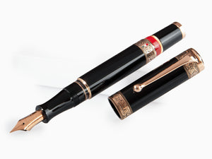 Aurora Dante Inferno Fountain Pen, Limited and Numbered Edition, 920PN