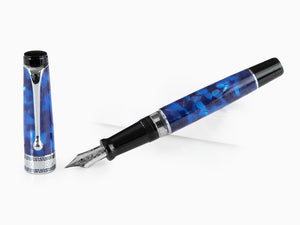 Aurora Optima Fountain Pen, Auroloide, Blue, 996CB