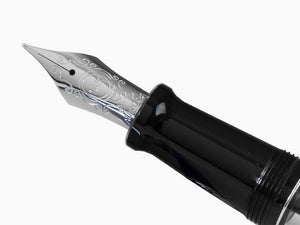 Aurora Optima Fountain Pen, Auroloide, Blue, 996CB