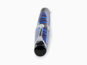 Aurora Optima Fountain Pen, Auroloide, Blue, 996CB