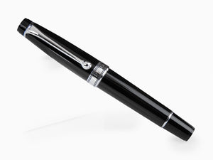 Aurora Optima Mini Fountain Pen, Resin, Black, 996CMN