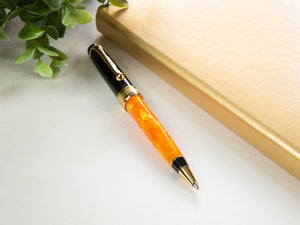 Aurora Optima O' Sole Mio Ballpoint pen, Auroloide, Orange, Rose Gold, 998-NAO