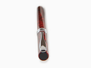 Aurora Fountain Pen Magellano - Burgundy Lacquered & Chrome - A18CX