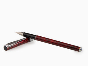 Aurora Fountain Pen Magellano - Burgundy Lacquered & Chrome - A18CX