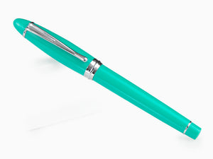 Aurora Ipsilon Summer Fountain Pen, Resin, Green, Chrome Trim, B11-CVS