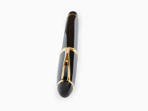 Aurora Ipsilon Fountain Pen, Resin, Black, B12N