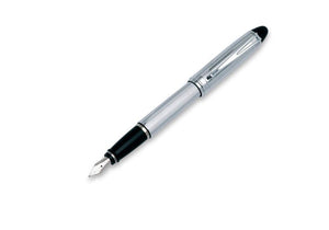 Aurora Ipsilon Fountain Pen, Chrome, Silver, Chrome trim, B16D