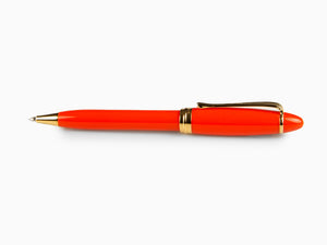 Aurora Ipsilon Autumn Ballpoint pen, Resin, Gold plated, Orange, B31-DO