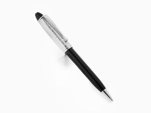 Aurora Ipsilon Italia Ballpoint Pen, Resin, Chrome Trim, Black, B31-IT