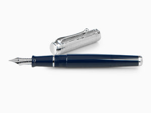 Aurora Talentum Dedalo Fountain Pen, Blue, Limited Edition, D11-CDB