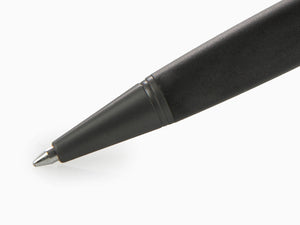 Aurora Talentum Full Metal Black Ballpoint pen, Resin, Black, Ruthenium, D30-RN