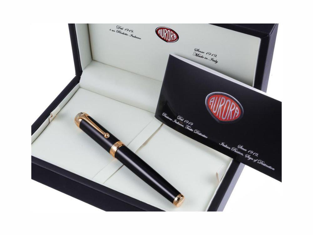 Aurora Talentum Big Rollerball Pen, Resin, Vermeil trim, Vermeil trim, D72N