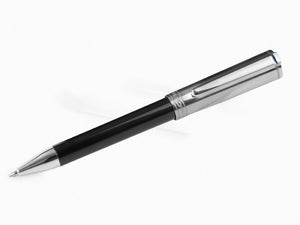 Aurora TU Ballpoint Pen - Black Resin - Chromed - T31CN