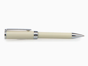 Ballpoint Pen Aurora TU -  White Resin Cap and Barrel - T31W