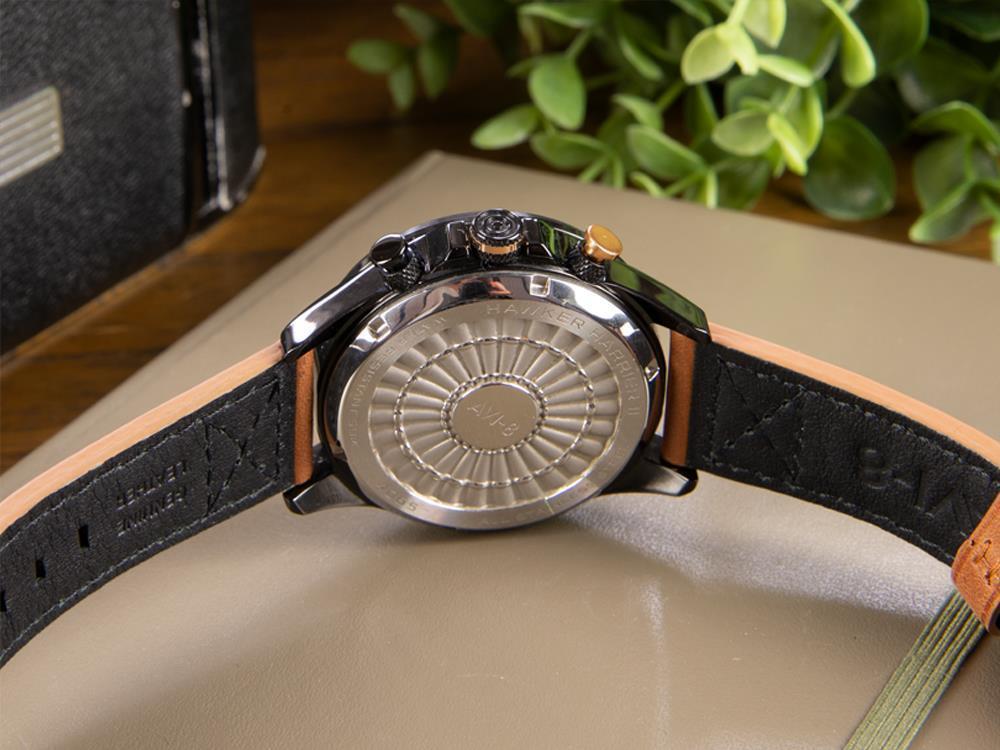 AVI 8 Hawker Harrier II Matador Edition Quartz Watch Black 44 mm