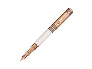 Aurora Dante Paradiso Fountain Pen, White, Limited Edition, 920-CPW