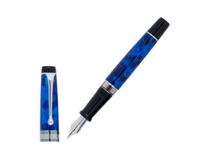 Aurora Optima Fountain Pen, Auroloide, Blue, 996CB