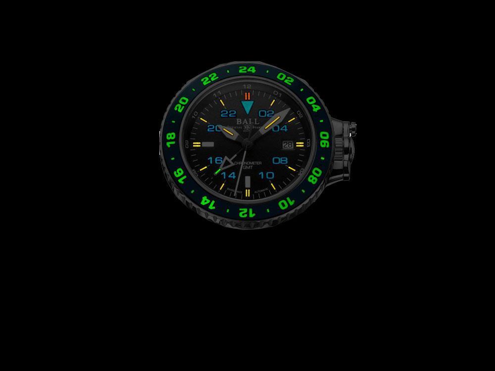 Ball Engineer Hydrocarbon AeroGMT II Automatic Watch, 42 mm, DG2018C-P4C-BK