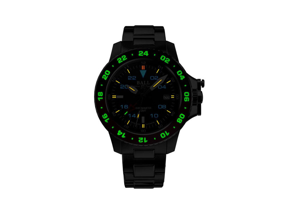 Ball Engineer Hydrocarbon AeroGMT II Automatic Watch, 40 mm, DG2118C-S11C-BE