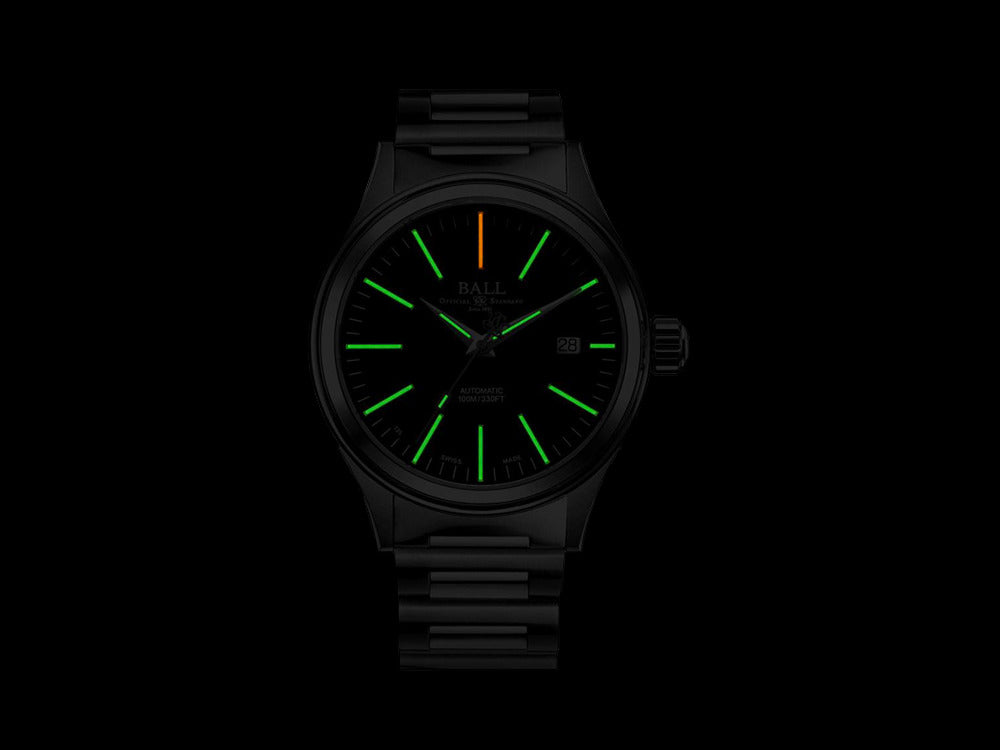 Ball Fireman Enterprise Automatic Watch, Ball RR1103, Black, NM2098C-S20J-BK