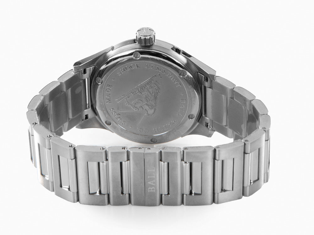 Ball Fireman Victory Automatic Watch, Silver, Steel bracelet, NM2098C-S6J-SL