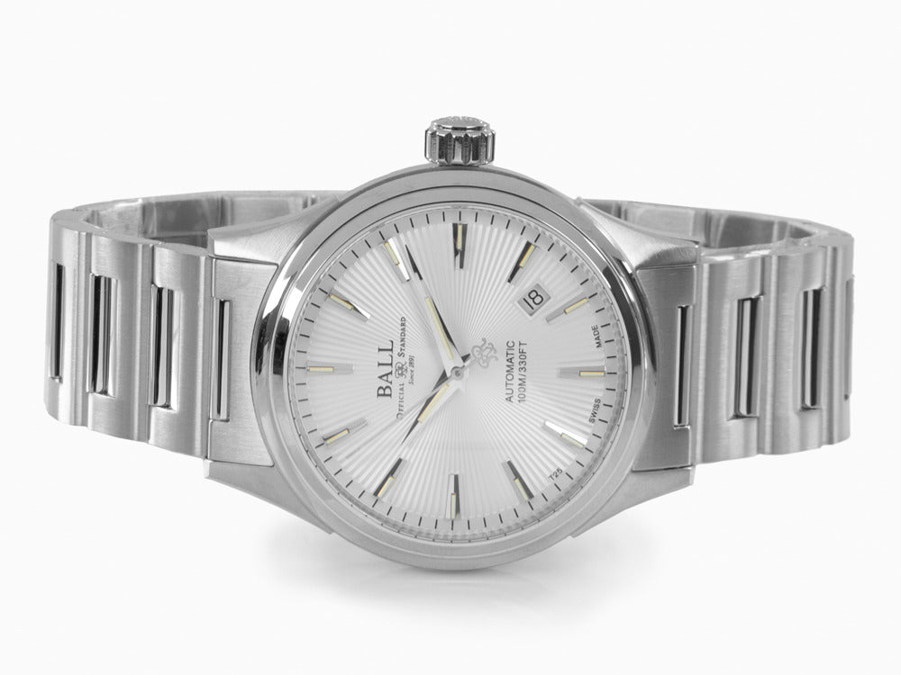 Ball Fireman Victory Automatic Watch, Silver, Steel bracelet, NM2098C-S6J-SL