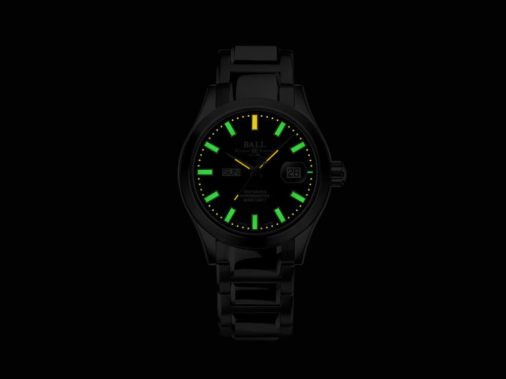 Ball Engineer III Marvelight Chronometer Automatic Watch, 40 mm, NM9036C-S1C-BK