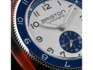 Briston Clubmaster Legend Small Second Automatic Watch, 39mm, 241639.SA.T.2NV.CH