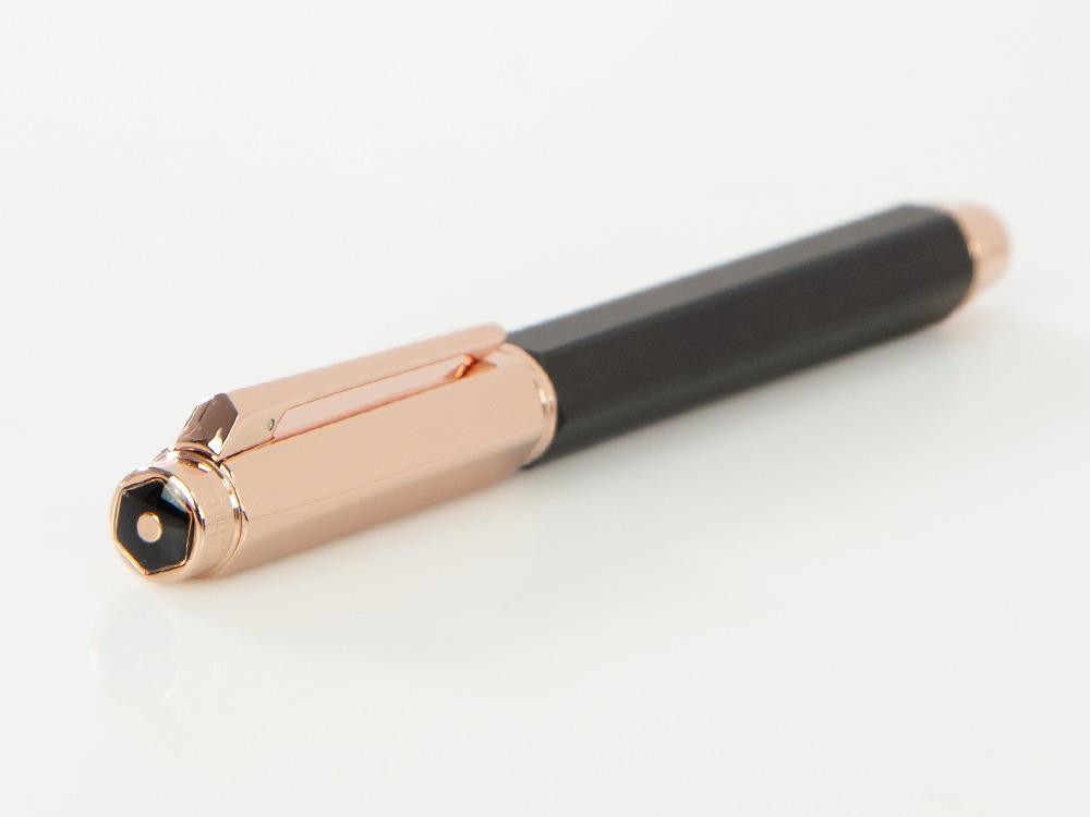 Caran d´Ache Varius Ebony Fountain Pen, PVD Rose Gold, Brown, 4490.142