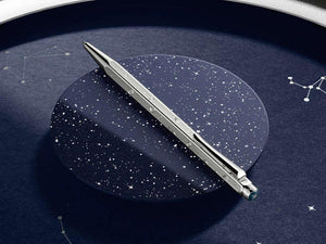 Caran d'Ache Ecridor Cosmic Blue Set Ballpoint pen, Brass, Silver, CC0890.024