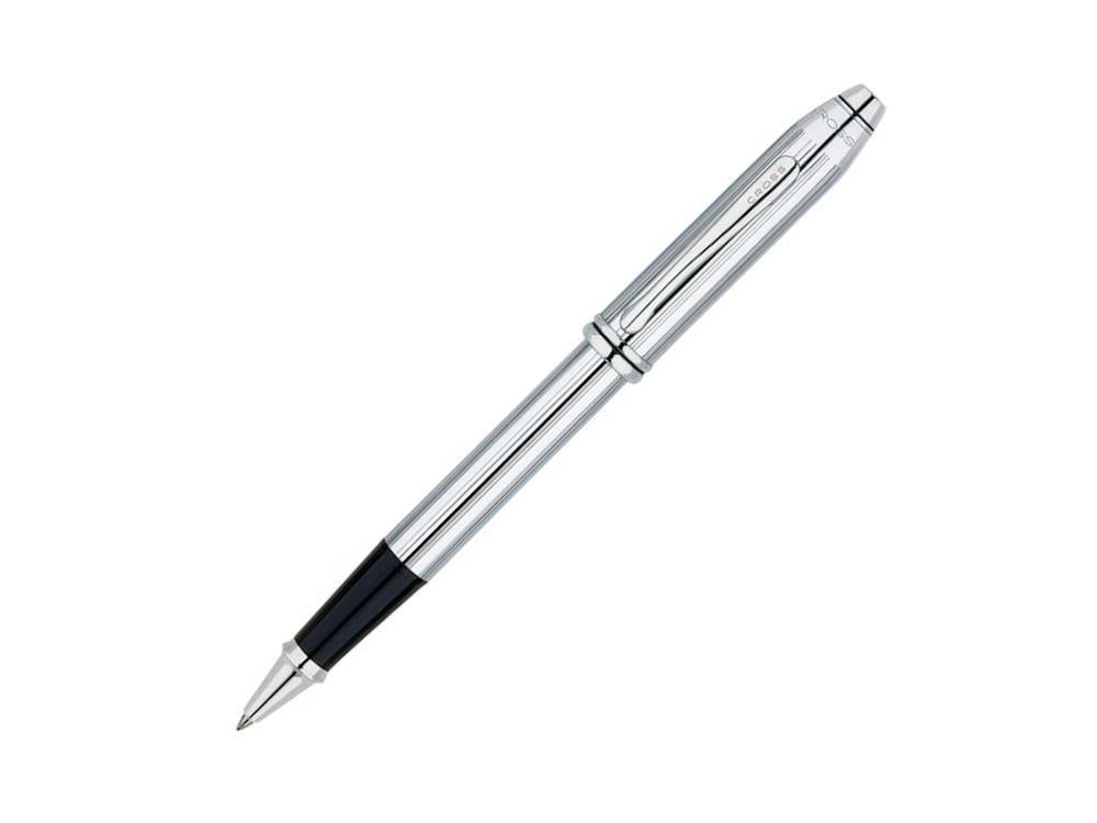 Cross Townsend Rollerball pen, Stainless steel, Silver, Polished, 535