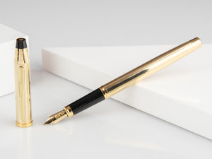 Cross Century II Fountain Pen, 10K Gold Filled, 23K Gold plated