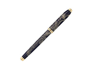 Cross Townsend Year of the Dog 2018 Rollerball pen, Lacquer, Black, 23K Gold