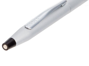 Cross Classic Century Ballpoint pen, Chrome, Silver, Polished, Ribbed, AT0082-14