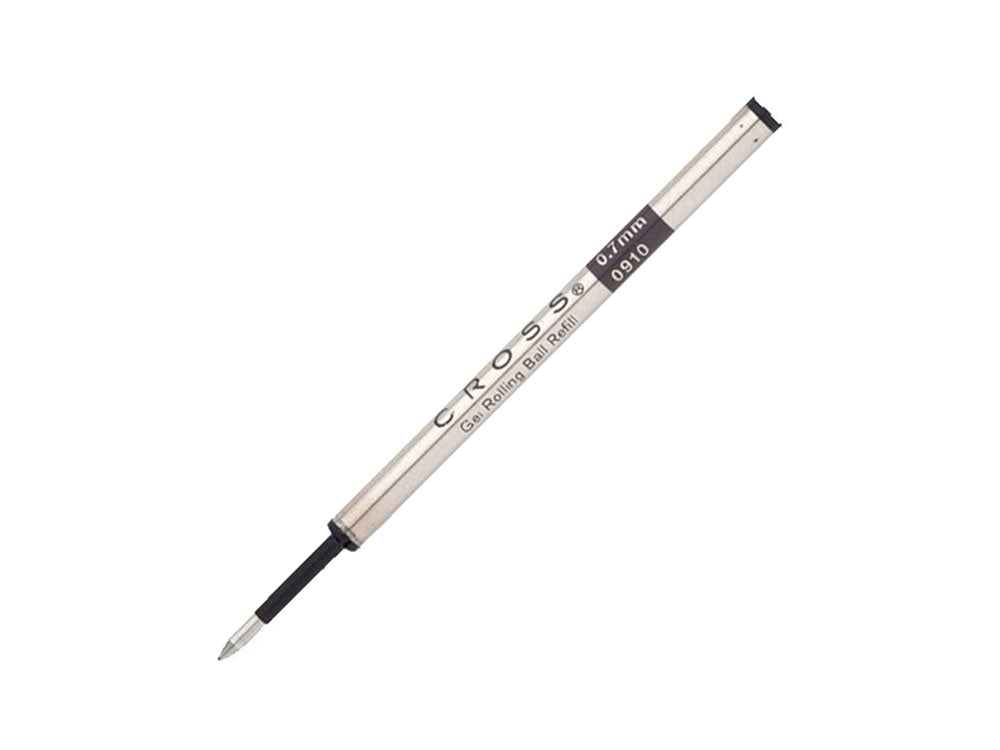 Cross Rollerball Refill, Black, Fine, Gel 8910-1