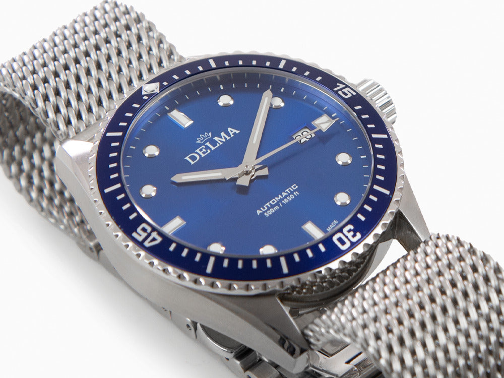 Delma Diver Cayman Automatic Watch Blue 42 mm 41801.706.6.041 Iguana Sell