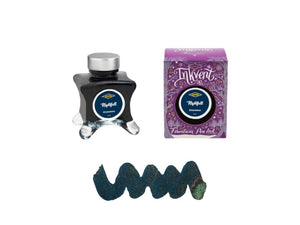 Diamine Nightfall Ink Vent Purple Ink Bottle, 50ml, Chamaleon, Blue