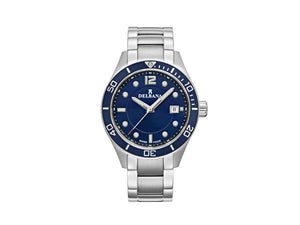 Delbana Sports Mariner Quartz Watch, Blue, 42 mm, 41701.716.6.044