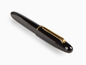 Esterbrook Estie Ebony Fountain Pen, Black Resin, Gold plated, E116