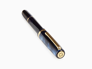 Esterbrook JR Capri Fountain Pen, Marbled resin, Blue, EJR-BLUE