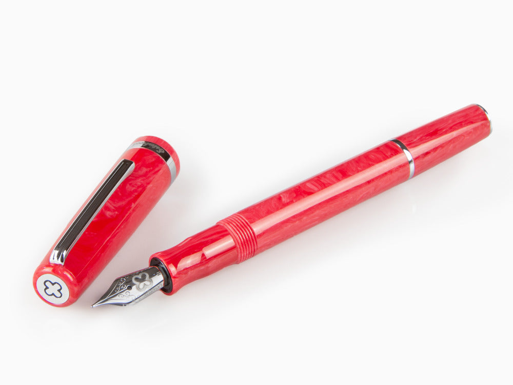 Jr. Gentlemen's II Fountain Pen in Red and Grey deals Acrylic