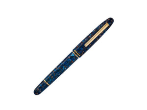 Esterbrook Estie Nouveau Bleu Fountain Pen, Piston, Gold plated, ENB256