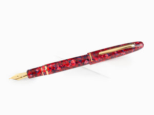 Esterbrook Estie Scarlet Fountain Pen, Resin, Red, Gold plated, ESC916