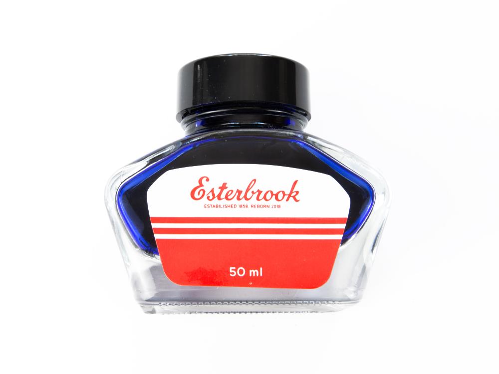 Esterbrook Ink Bottle Cobalt Blue, Blue, 50ml, Crystal, EINK-COBALTBLUE