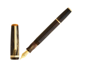 Esterbrook JR Pumpkin Latte Fountain Pen, Marbled resin, Brown, EJRPL