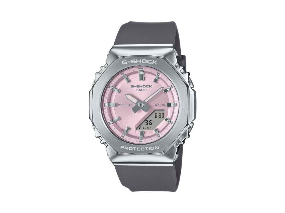 G-SHOCK Casio Classic Woman Quartz Watch, Pink, 45.9 × 40.5mm, GM-S2110-4AER